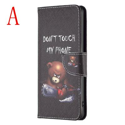 For Samsung Galaxy S23 Plus Color Painted Side Flip Scratch Resistant PU Leather Wallet Phone Case