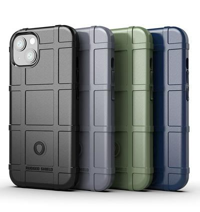 For iPhone 13 Shield Protective Series Military-grade Anti-fall Shockproof Soft TPU Back Cover Case
