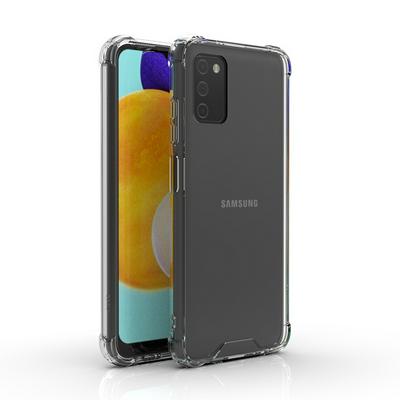 For Samsung Galaxy A03S EU/A02S Transparent Acrylic Anti-drop PC+TPU Phone Case