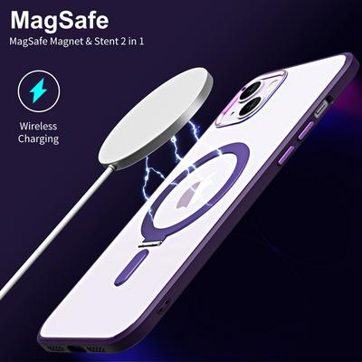 For iPhone 14 Plus Magnetic Case with stand