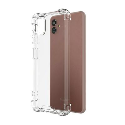For Samsung Galaxy M13 5G/A04 4G Transparent Acrylic Anti-drop PC+TPU Phone Case