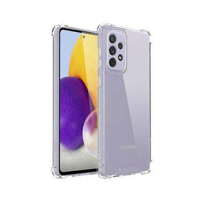 For Samsung Galaxy A73 5G Transparent Acrylic Anti-drop PC+TPU Phone Case