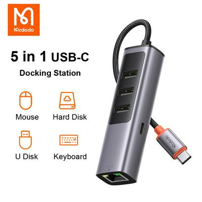 Mcdodo USB C HUB to HDMI PD 100W Adapter for Macbook iPad Pro Air PC Accessories USB3.0 Splitter Docking Station