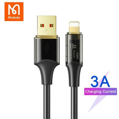 Mcdodo 3A USB Cable Fast Charging For iPhone Lightning 14 13 12 11 Pro Max XR XS 8 7 6 Plus iPad Air USB Charger Data Wire Cord