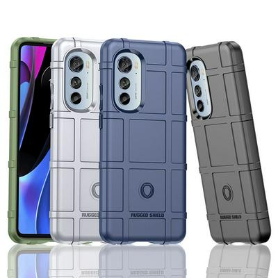 For Motorola Edge 2022 Shield Protective Series Military-grade Anti-fall Shockproof Soft TPU Back Cover Case