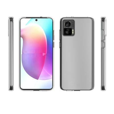 For Motorola Edge 30 ultra Transparent TPU Shockproof Scratch Resistant Back Cover Phone Case