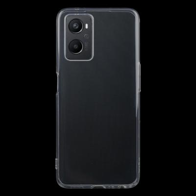 For OPPO Reno8 lite Transparent TPU Shockproof Scratch Resistant Back Cover Phone Case