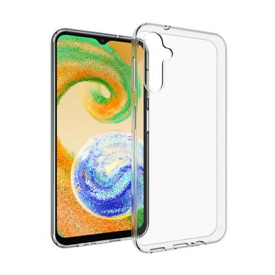 For Samsung Galaxy A04S Transparent TPU Shockproof Scratch Resistant Back Cover Phone Case