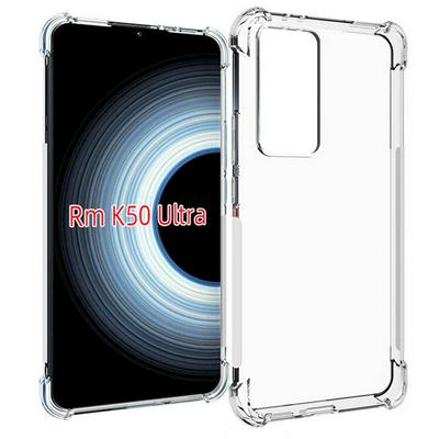 Anti-Fingerprint Non-Slip Waterproof Four Corners Shockproof Transparent Soft TPU Back Cover Protective Case for Xiaomi 12T/12 Pro