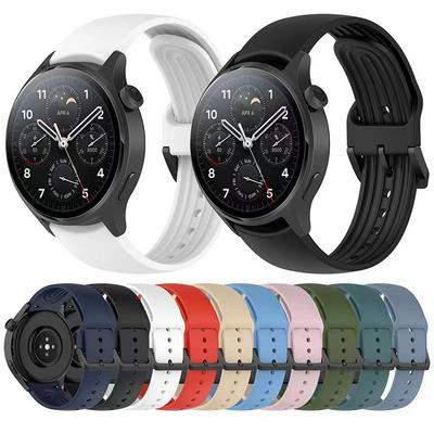 Hot 22mm Silicone Band Strap for Xiaomi Mi Watch Color2 Replacement Bracelet Sports Bands MI Watch S1 Pro huawei watch GT2 pro/Active Accessories