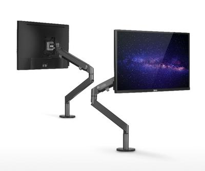 OZ-1 Aluminum Height Adjustable 17-32 inch LCD LED Monitor Holder Desk Stand Flexi Gas Strut Monitor Mount Bracket