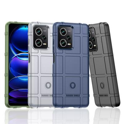 For Xiaomi Redmi Note 12 Pro Shield Protective Series Military-grade Anti-fall Shockproof Soft TPU Back Cover Case