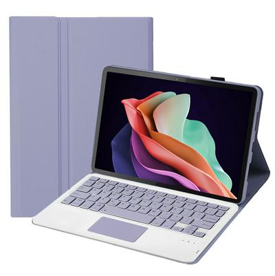 AM22-A For Lenovo Xiaoxin Pad Plus 11.5-inch 2023/P11 Gen2 sheep fine grain TPU shell with touch control detachable Bluetooth keyboard leather case