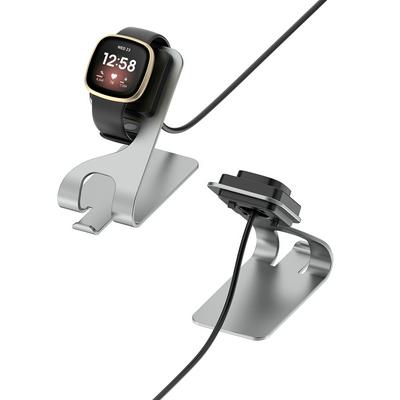 Smartwatch Charger Stand Fast Charge Charging Dock Power Adapter Charging Cable Dock Station Portable for Fitbit Versa4 Sense2