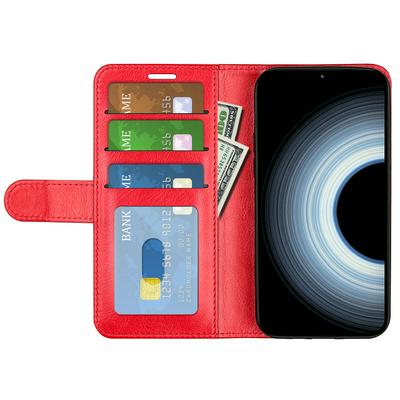 For Xiaomi 12T/12T Pro/Redmi K50 ultra R64 Pattern Single Folded Edge Folio Flip Leather Wallet Phone Case