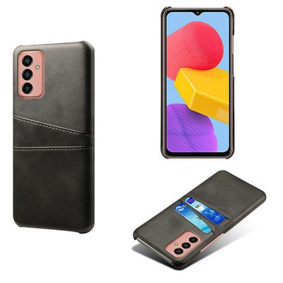 For Samsung Galaxy M13 4G Extra Thinness Premium Cowhide Leather Vintage Shockproof Hard PC Back Cover Case