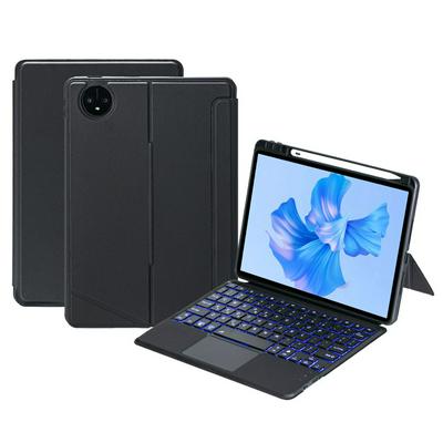 TH12-AS For Huawei Matepad pro 11 inch 2022 upper pen slot touch backlight detachable Bluetooth keyboard leather case
