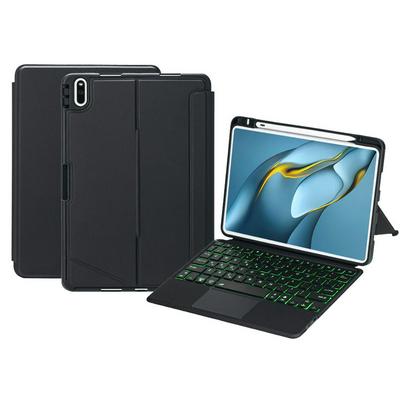 TH109-AS For Huawei  Matepad pro 10.8 inch 2021&2019 upper pen slot touch backlight detachable Bluetooth keyboard leather case