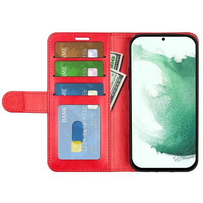 For Samsung Galaxy S23 plus Pattern Single Folded Edge Folio Flip Leather Wallet Phone Case