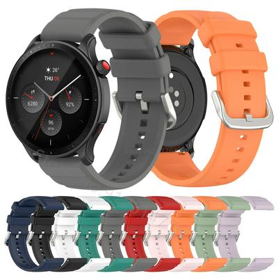 22mm Soft Silicone Quick Release Easy Change Wristbands Replacement Watch Bands for Huami Amazfit GTR 4 / Amazfit GTR 2 / Amazfit 3 Strato S / YAMAY SW022