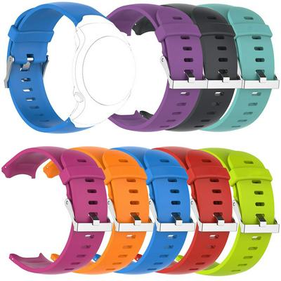 Soft Silicone Watch Sports Band for Garmin Approach S3 with Spring Bars and Tool 