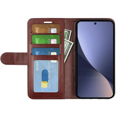 For Xiaomi 13 R64 Pattern Single Folded Edge Folio Flip Leather Wallet Phone Case