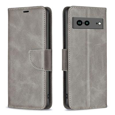 For Google pixel 7A Solid Color Sheep Pattern Scratch Resistant Wallet Leather Case