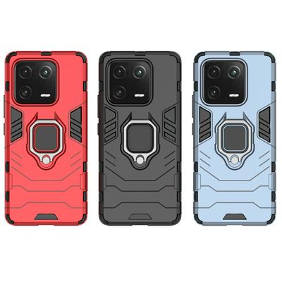 For Xiaomi 13 Pro Black Panther 2 in 1 Detachable Magnetic Attraction Shockproof with Stand Hard PC + Soft TPU Back Cover Case