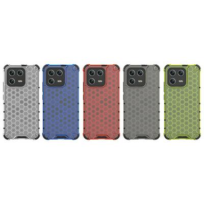 For Xiaomi 13 Honeycomb Textured Well-protected TPU + PC Phone Case Cover