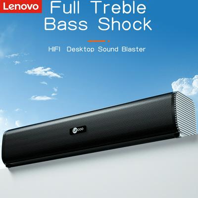 Lenovo DS107 3D Soundbar Tv USB Wired Speaker Surround Sound Amplified Subwoofer for Notebook Comput High Power Smart Speakers