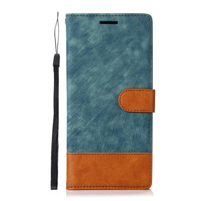 For Redmi note 10 4G  Retro Splice Scratch-resistant PU Leather Phone Case