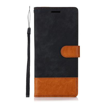 For Redmi K40/K40 Pro  Retro Splice Scratch-resistant PU Leather Phone Case