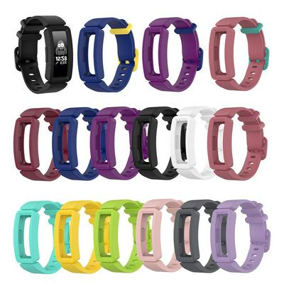 Silicone Strap For Fitbit Ace 2 Kids Band Replacement Accessories Bracelet For Fitbit Inspire / Inspire HR / ACE2 Wristband