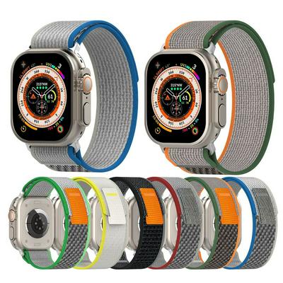 Wild Path Loop Watch Band For iWatch Ultra series 7 6 5 3 se 8 Nylon watch strap 