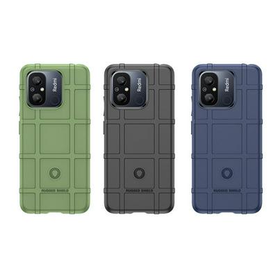 For Xiaomi Redmi 12C Shield Protective Series Military-grade Anti-fall Shockproof Soft TPU Back Cover Case