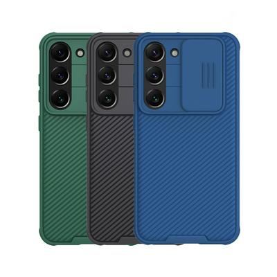 NILLKIN CamShield Pro for Samsung Galaxy S23 PC+TPU Hybrid Phone Cover Drop-proof Case with Camera Slide Lidid