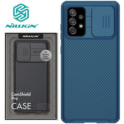 NILLKIN CamShield Pro for Samsung Galaxy A72 PC+TPU Hybrid Phone Cover Drop-proof Case with Camera Slide Lidid