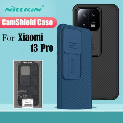 NILLKIN CamShield Pro for Xiaomi 13 Pro PC+TPU Hybrid Phone Cover Drop-proof Case with Camera Slide Lidid