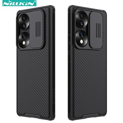 NILLKIN CamShield Pro for Huawei Honor 70 PC+TPU Hybrid Phone Cover Drop-proof Case with Camera Slide Lidid