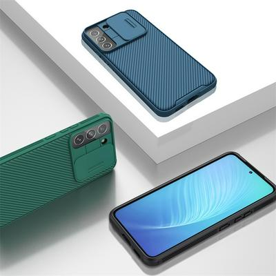 NILLKIN CamShield Pro for Samsung Galaxy S22 PC+TPU Hybrid Phone Cover Drop-proof Case with Camera Slide Lid