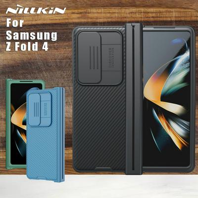 NILLKIN For Samsung Z Fold 4 5G Case Camshield Pro Lens Silicone Slide Camera Protection Cover for Samsung Galaxy Z Fold 4 Case