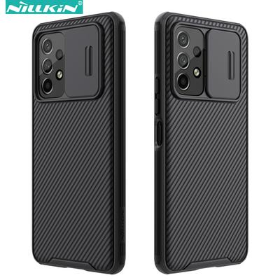 NILLKIN CamShield Pro for Samsung Galaxy A53 5G PC+TPU Hybrid Phone Cover Drop-proof Case with Camera Slide Lid