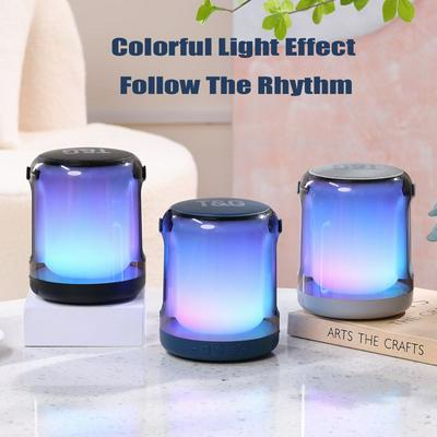 TG376 Outdoor Waterproof caixa de som Bluetooth Speaker Wireless Portable Riding Hook Mini Audio TWS Subwoofer Type-c Port TF/FM