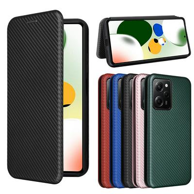 For Xiaomi Redmi Note 12 Pro Carbon Fiber Texture Shockproof and Scratchproof Hard PC+TPU Phone Case