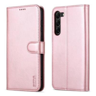 For Samsung Galaxy S23 Plus Aishang Series Magnetic Buckle Clamshell Type Wallet Leather Case