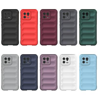 For Xiaomi 13 Anti-drop Rugged Cell Phone Case Shockproof TPU Back Cover Protector