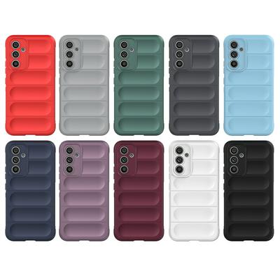 For Samsung Galaxy A54 5G Anti-drop Rugged Cell Phone Case Shockproof TPU Back Cover Protector
