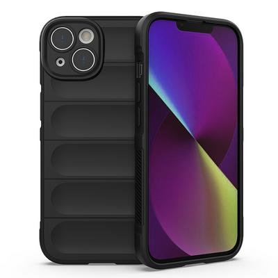 For iPhone 14 Anti-drop Rugged Cell Phone Case Shockproof TPU Back Cover Protector