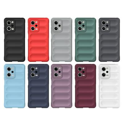 For Xiaomi Poco X5 Pro Anti-drop Rugged Cell Phone Case Shockproof TPU Back Cover Protector
