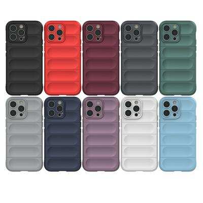 For iPhone 14 Pro Anti-drop Rugged Cell Phone Case Shockproof TPU Back Cover Protector